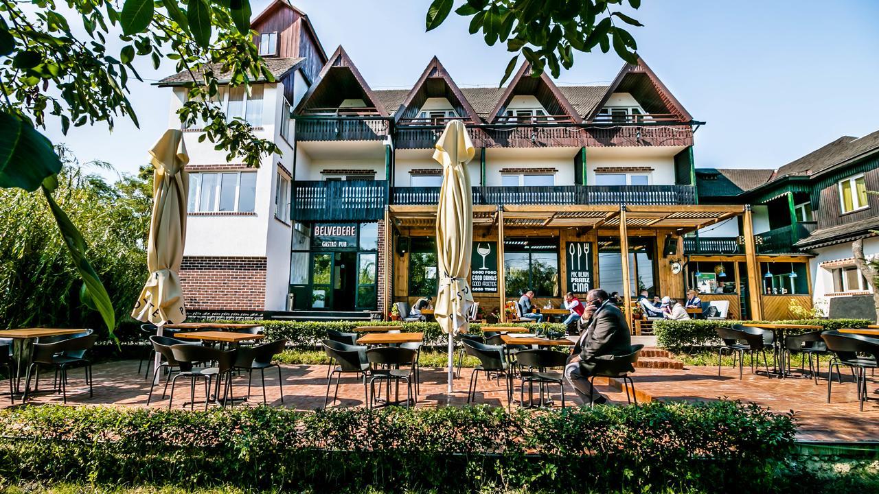 Pensiunea Belvedere Németvásár Kültér fotó